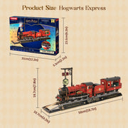 Ekspres do Hogwartu — wymiary modelu i opakowania