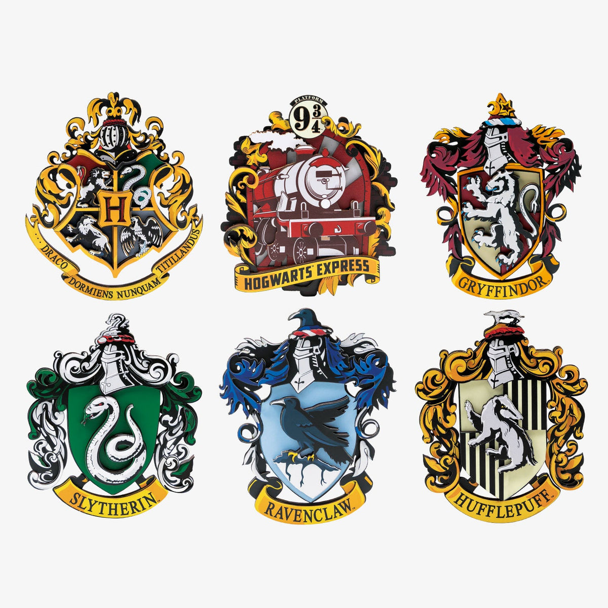 Magnesy Harry Potter Puremind — zdjęcie serii; zawartość wybranego zestawu podano w opisie